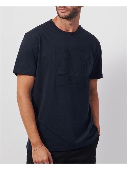 T-shirt uomo Armani Exchange in cotone con logo ARMANI EXCHANGE | 6DZTJH-ZJ8EZ1510